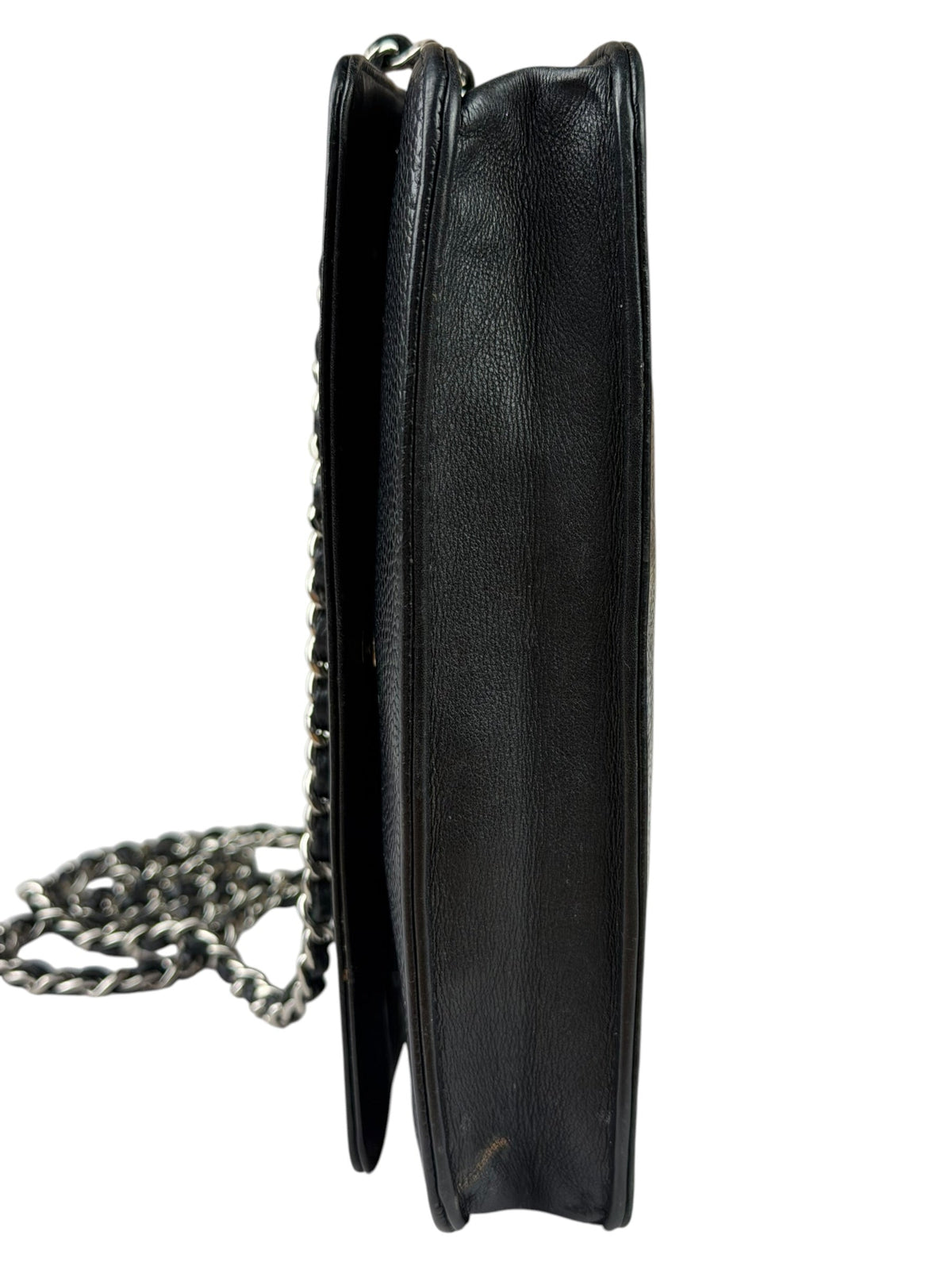 Chanel Black Caviar Flap Wallet On Chain 2013