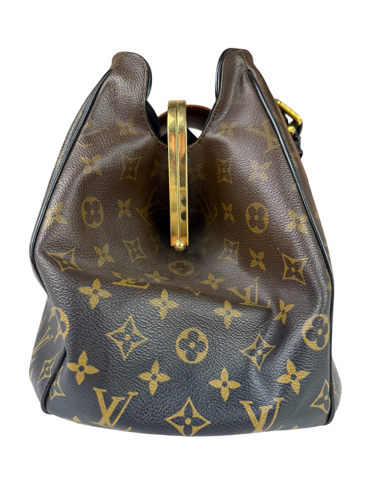 Louis Vuitton Limited Edition Brown/Black  Monogram Mirage Griet Handbag