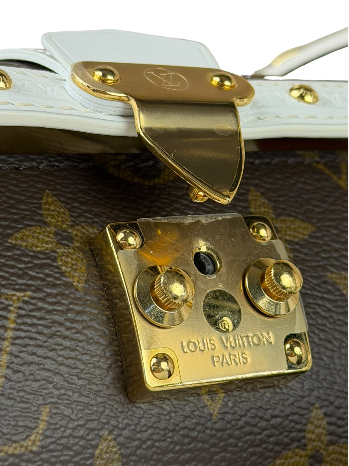 Louis Vuitton Monogram Match Papillon Trunk Two-Way Bag
