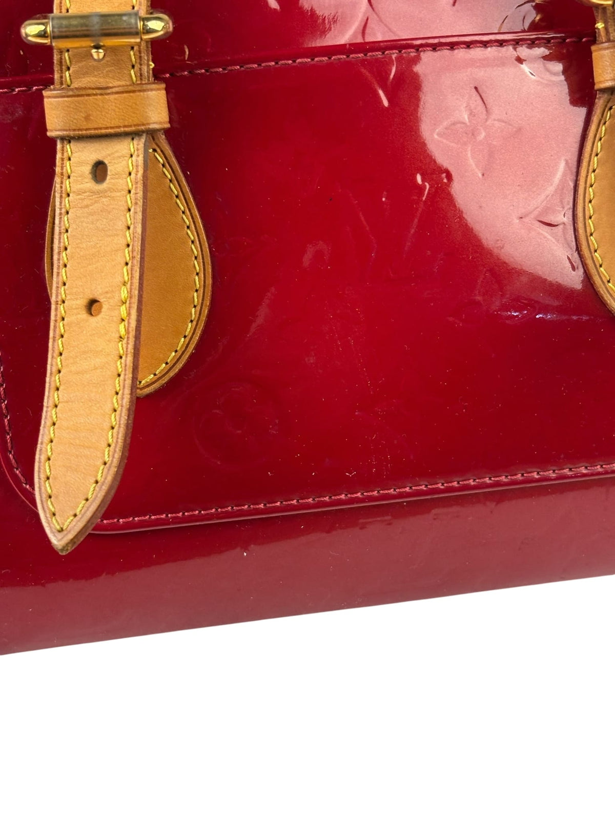 Louis Vuitton Monogram Red Vernis Rosewood Ave