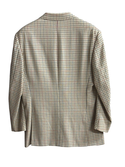 80s/90s Vintage Hermes Plaid Sportcoat (Distressed)