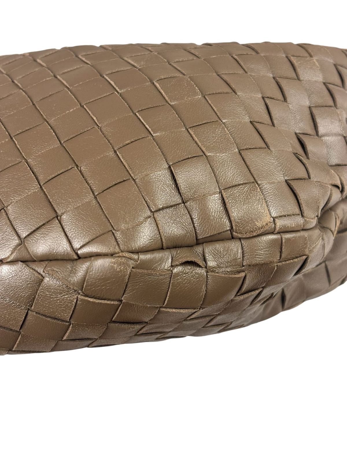 Bottega Veneta Brown Intrecciato Teen Jodie Hobo Bag