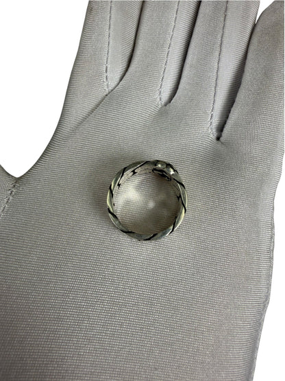 Gucci GG Interlocking Silver Ring 925