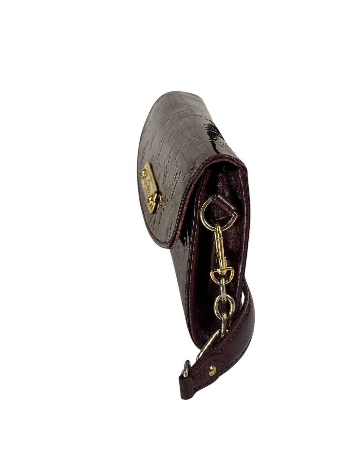Louis Vuitton Burgundy Monogram Vernis Sunset Boulevard Shoulder Bag