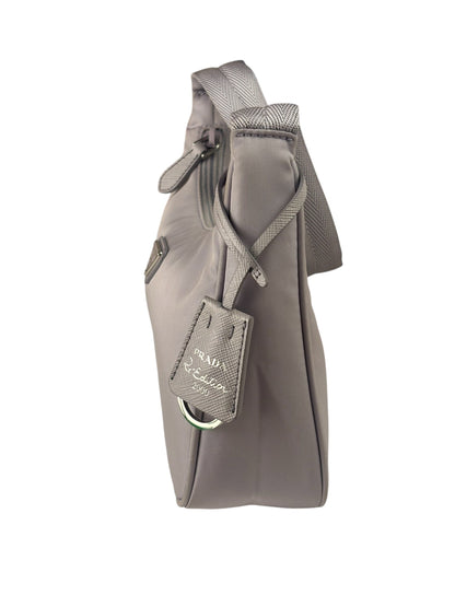 Prada Patel Purple Tessuto Nylon/Leather Trim Re-Edition Pochette 2000