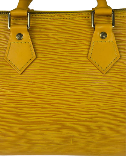 Louis Vuitton Yellow Epi Leather Speedy 25