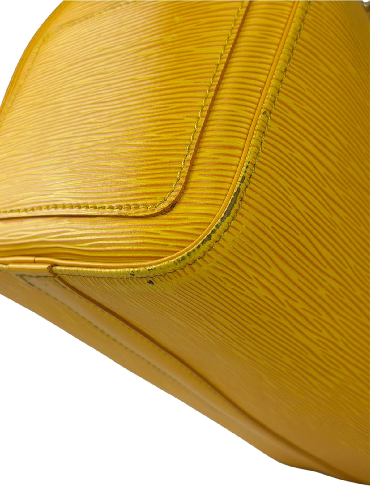 Louis Vuitton Yellow Epi Leather Speedy 25