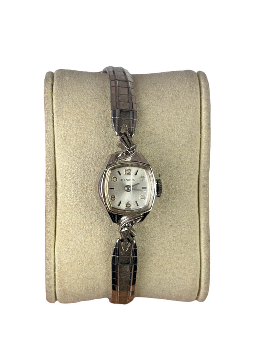 Benrus Vintage Square Dial Silver Band