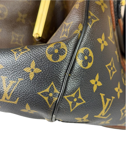 Louis Vuitton Limited Edition Brown/Black  Monogram Mirage Griet Handbag