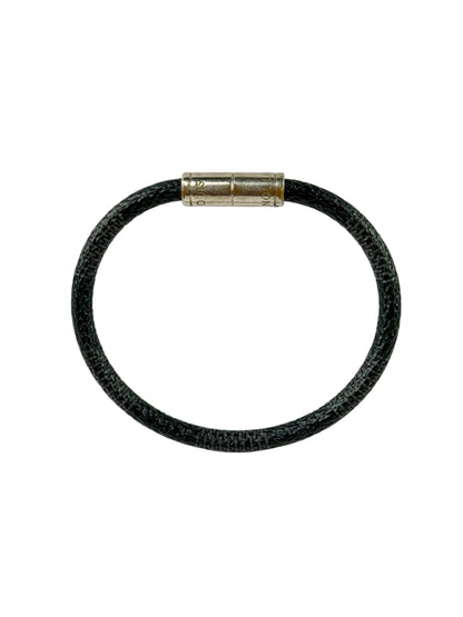 Louis Vuitton Damier Graphite Keep It Bracelet
