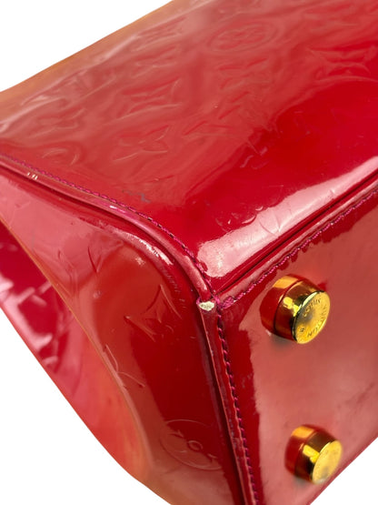 Louis Vuitton Red Vernis Brea Two-Way Bag PM