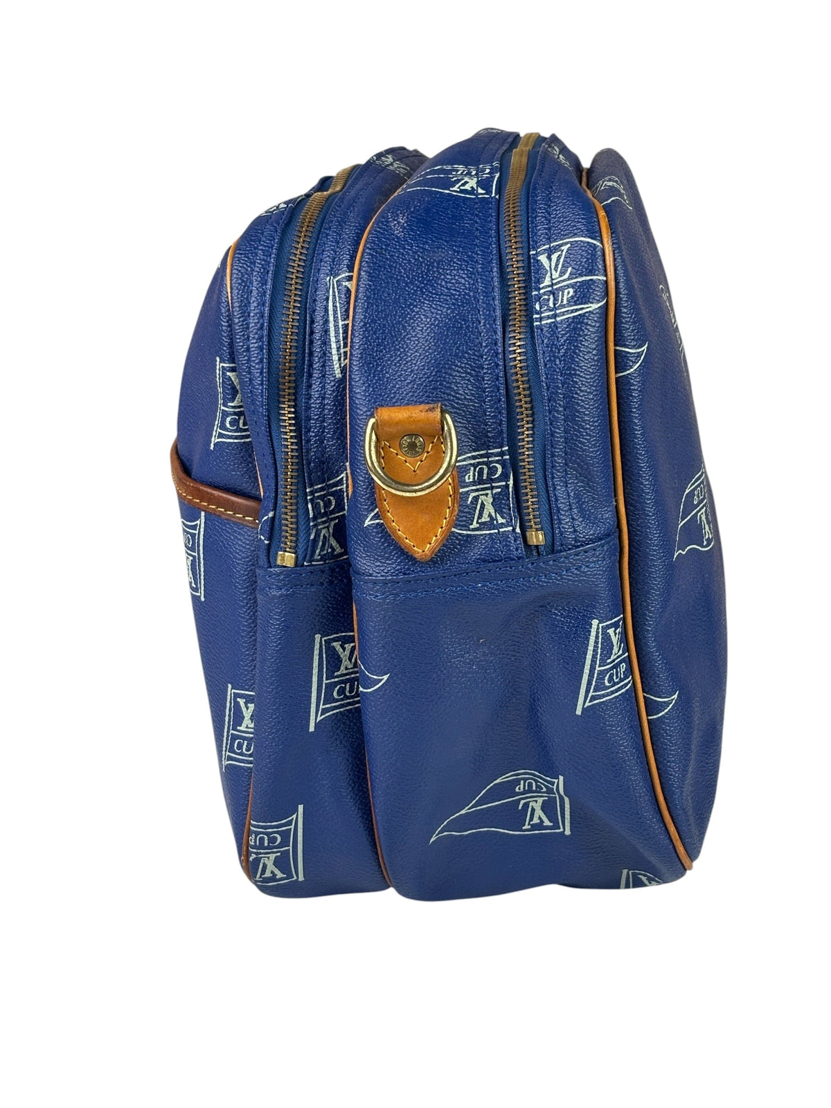 Louis Vuitton Vintage Blue LV Cup Sac Cowes Messenger