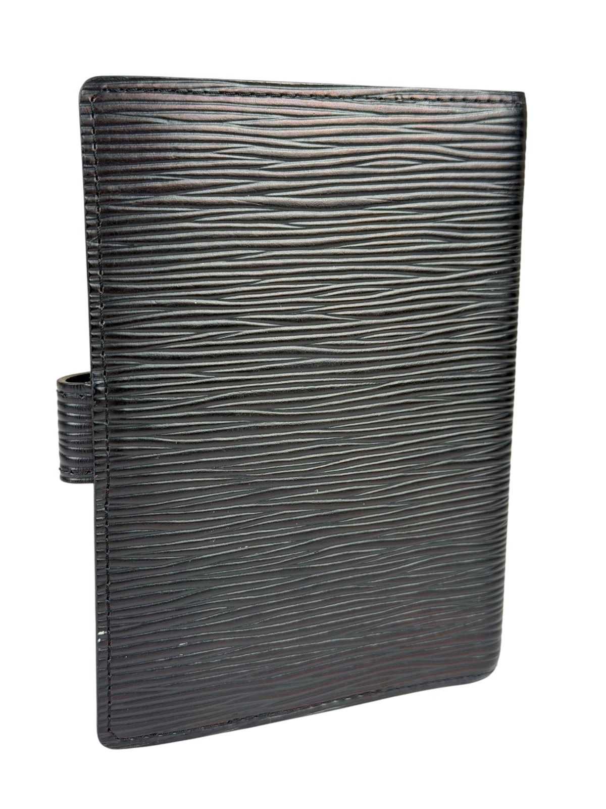 Louis Vuitton Black EPI Leather Agenda MM