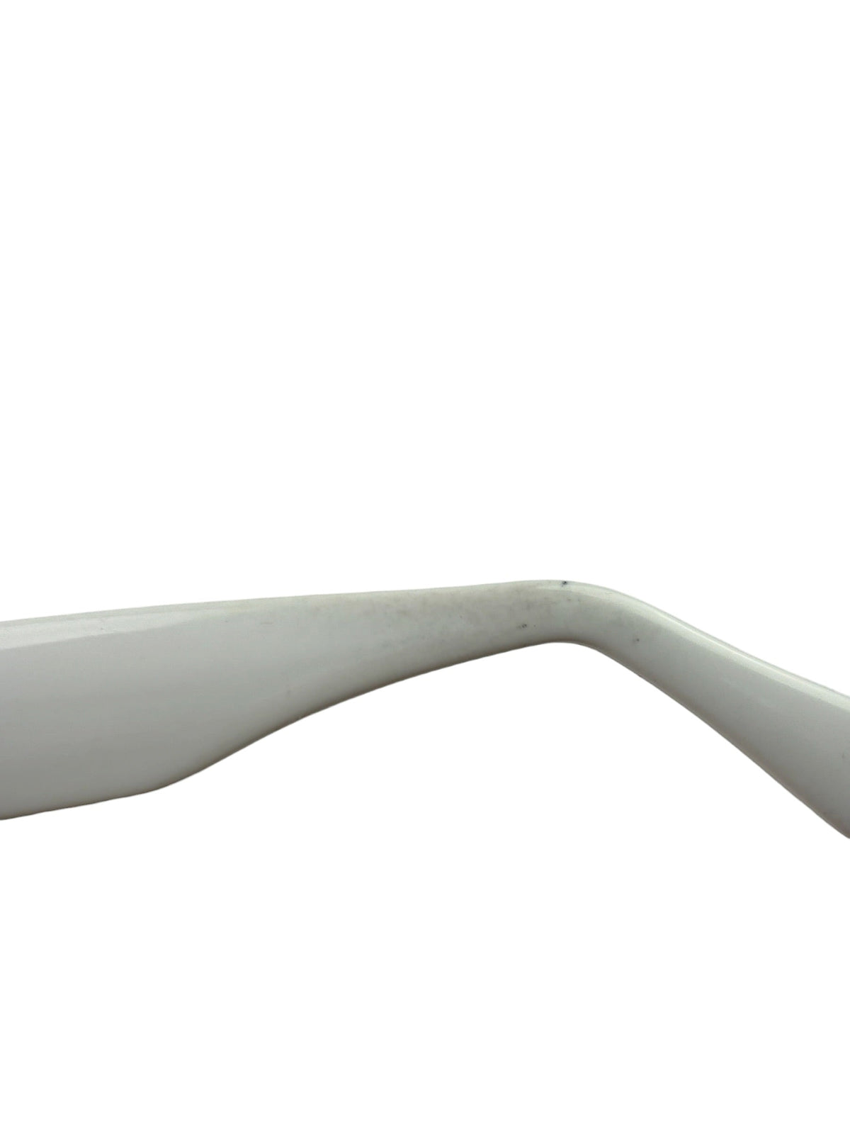 Chanel White Oval Sunglasses