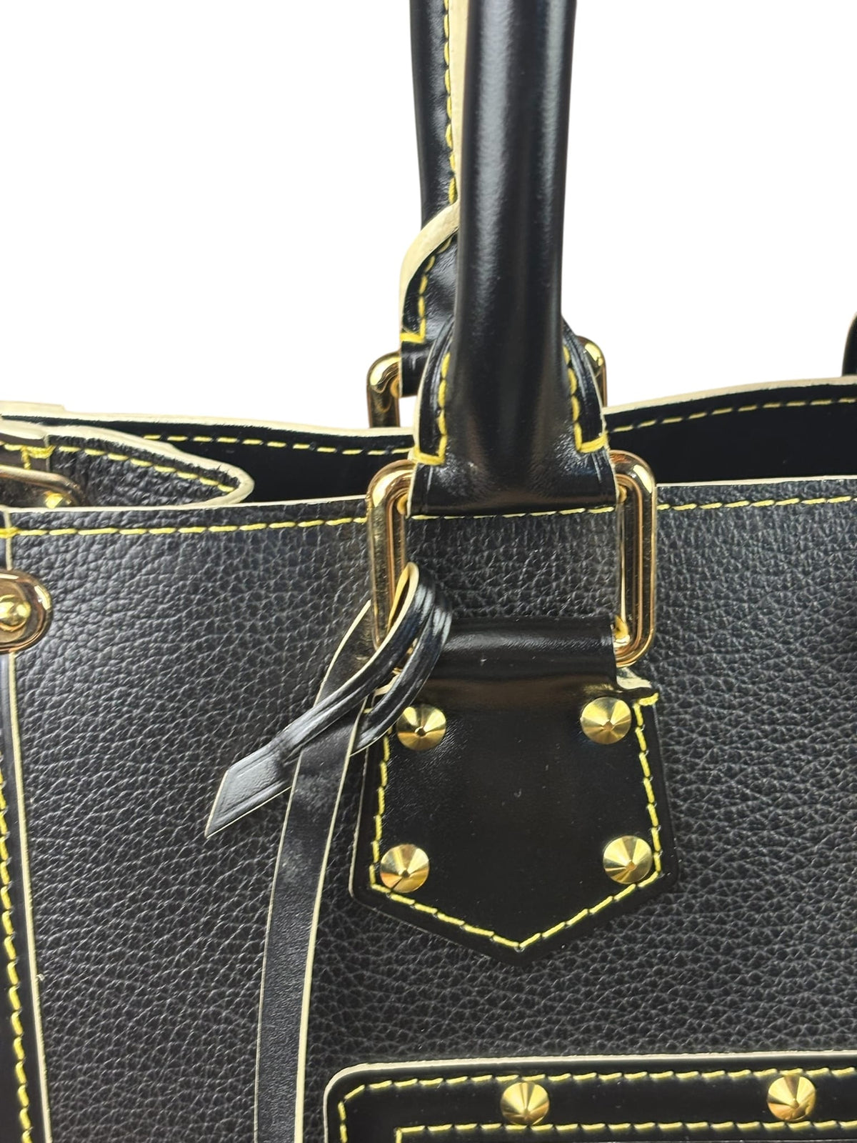 Louis Vuitton Black Goatskin Suhali Le Fabuleux Shoulder Bag