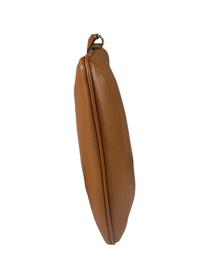 Coach Tan Brown Pebble Leather Crossbody Bag