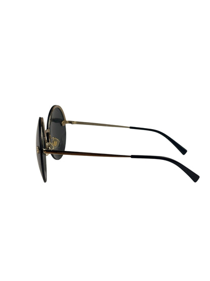 Versace Black MOD.2176 Circular Sunglasses