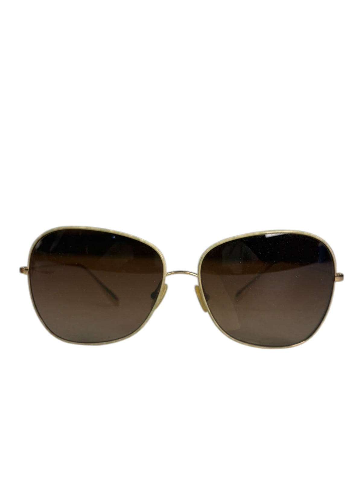 Oliver Peoples Gold-Tone Aviator Sunglasses