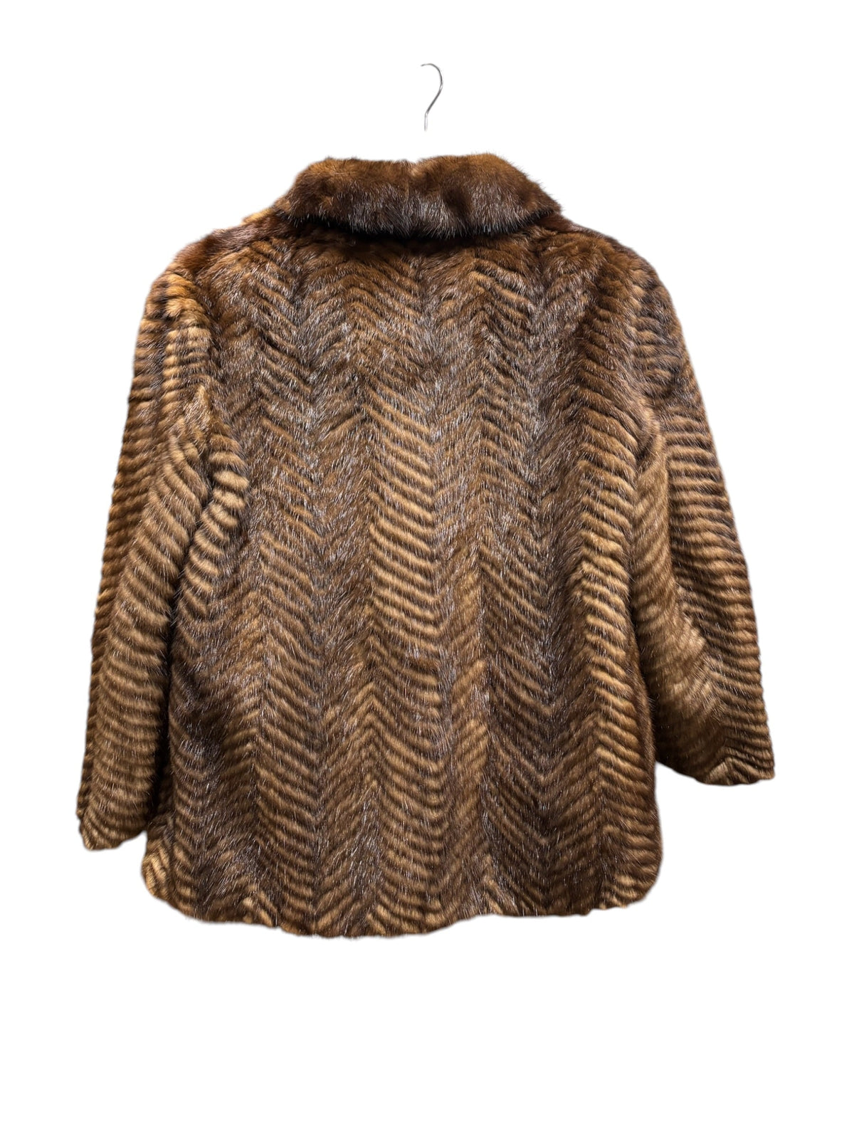 Gifu Mouhi Brown Mink Fur Coat