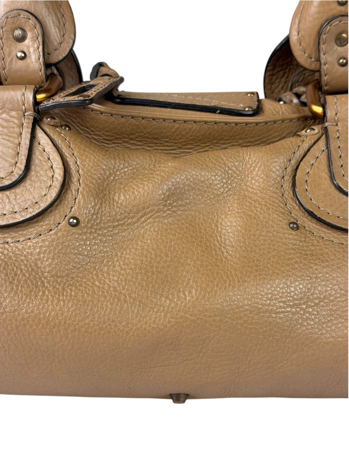Chloe Brown Leather Paddington Shoulder Bag