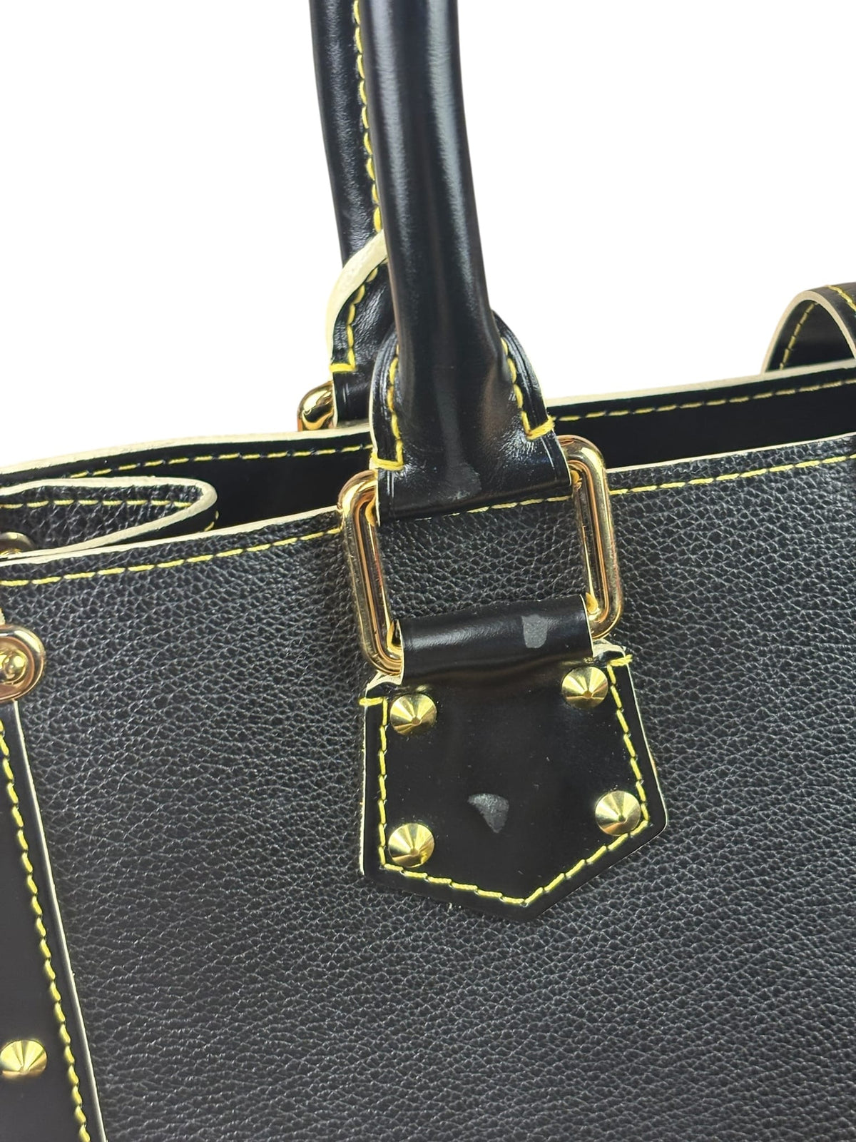 Louis Vuitton Black Goatskin Suhali Le Fabuleux Shoulder Bag