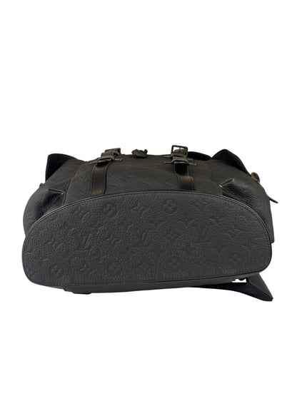 Louis Vuitton Monogram Taurillon Christopher MM Backpack