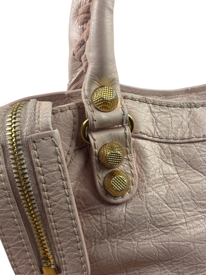 Balenciaga Pink Leather Le City Two-Way Bag