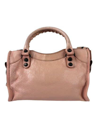 Balenciaga Rose Peach Le City Two-Way Bag