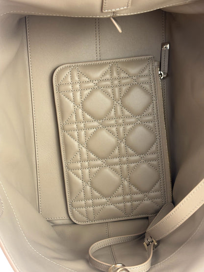 Christian Dior Calfskin Macrocannage Toujours Handbag