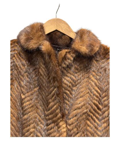 Gifu Mouhi Brown Mink Fur Coat
