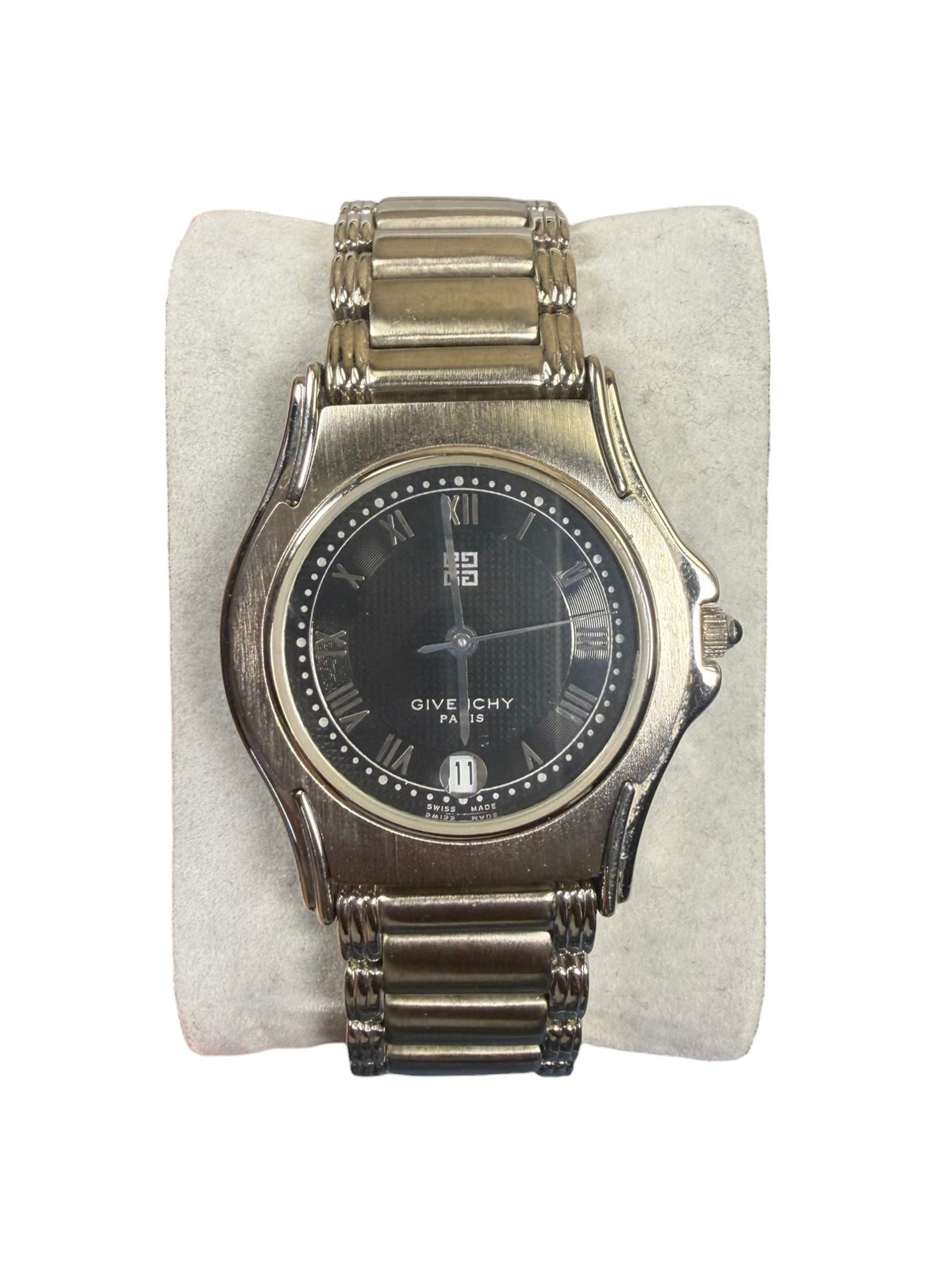 Givenchy Black Roman Numeral Dial Date-Adjust