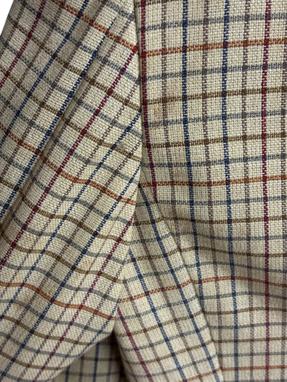 80s/90s Vintage Hermes Plaid Sportcoat (Distressed)