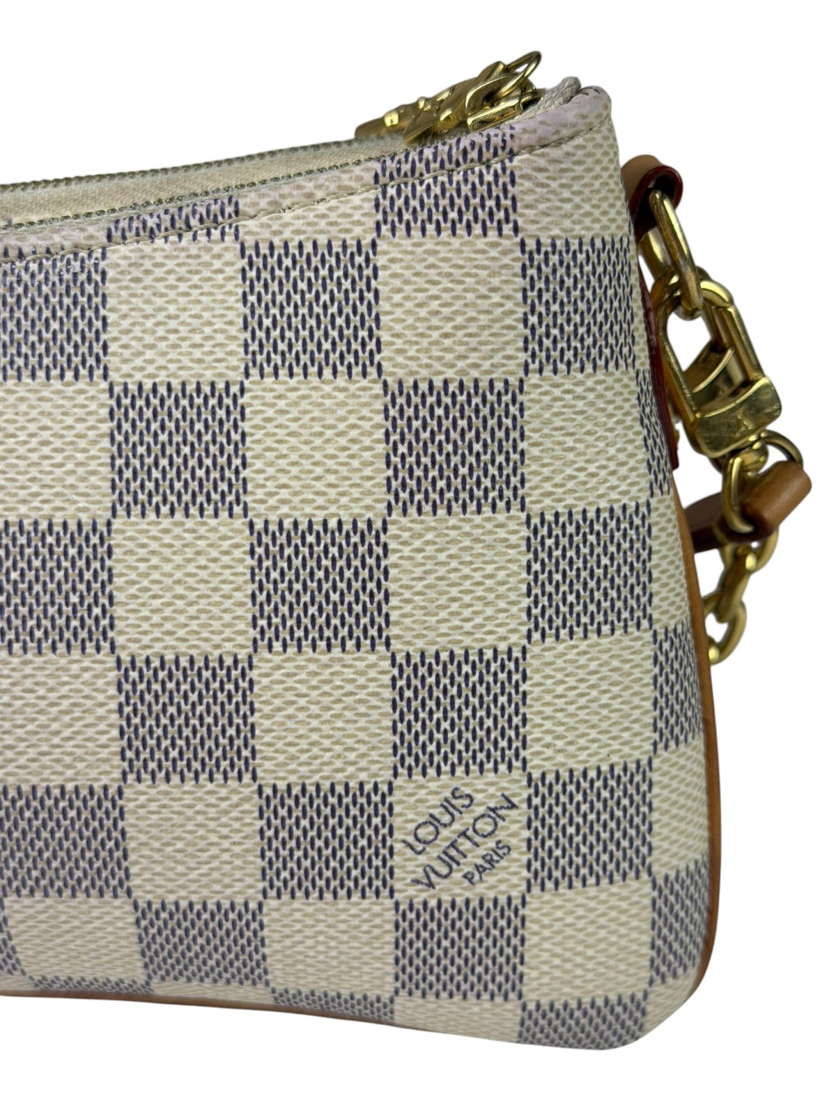 Louis Vuitton Damier Azur Liv Pochette