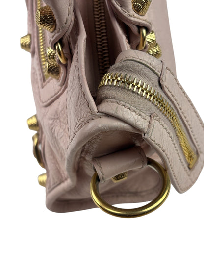 Balenciaga Pink Leather Le City Two-Way Bag