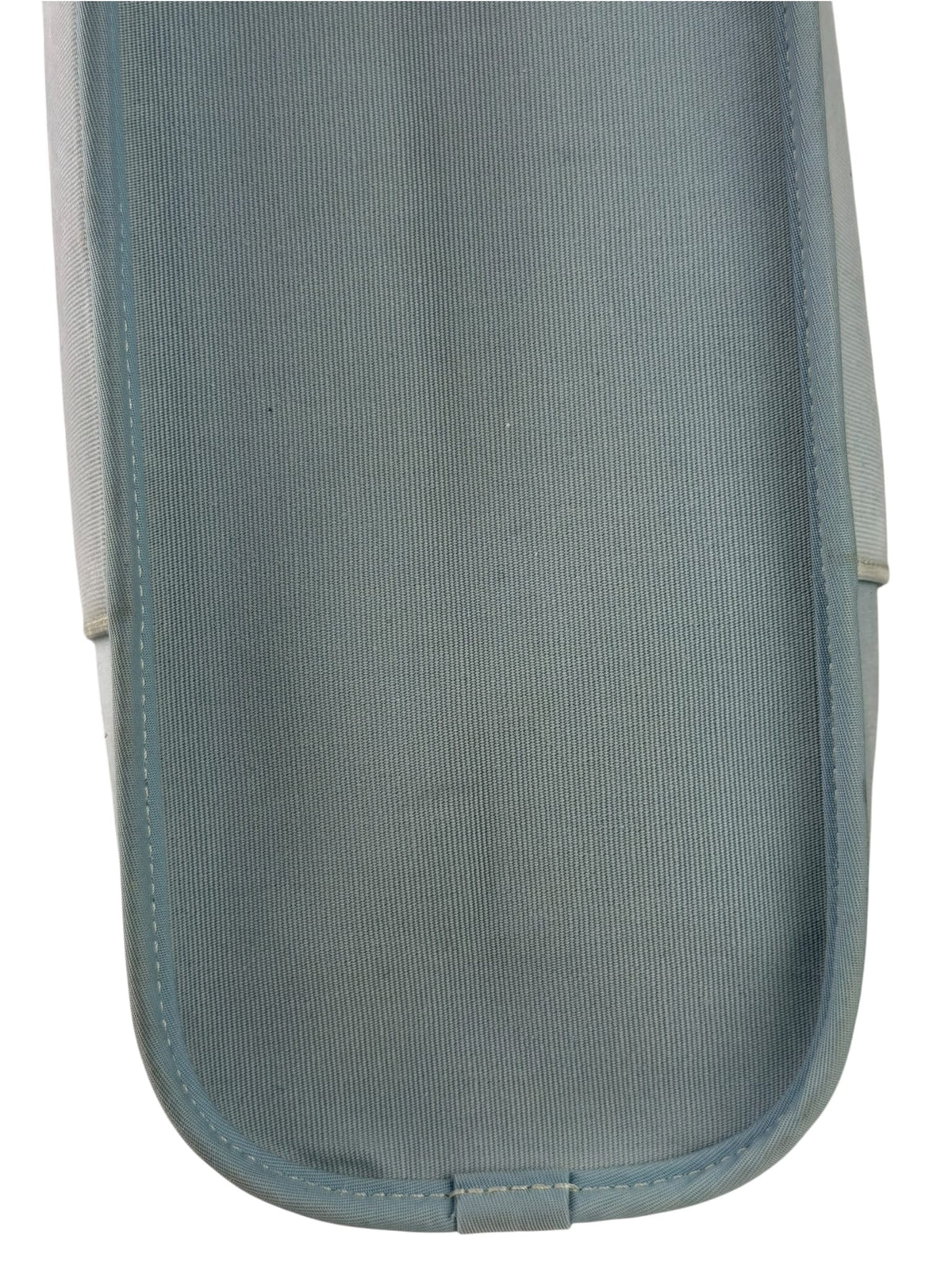 Hermes Light Blue Canvas Leather Trim Cabag Elan Tote