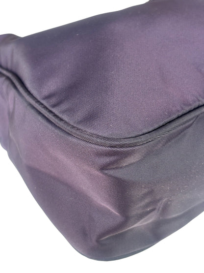 Prada Purple Tessuto Nylon Pochette