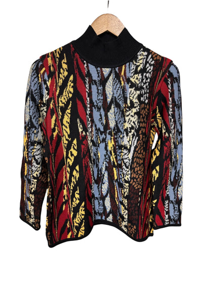 Yves Saint Laurent Vintage Coogi 3D Knit Sweater