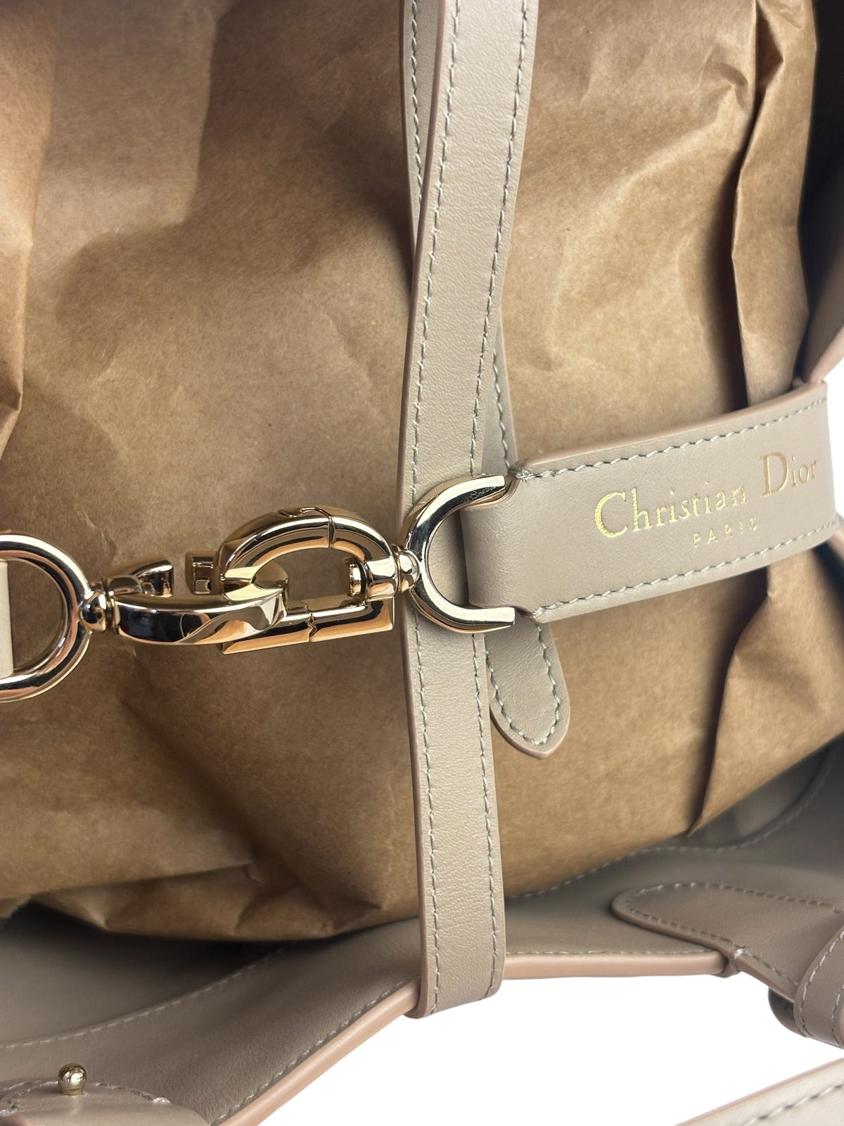 Christian Dior Calfskin Macrocannage Toujours Handbag