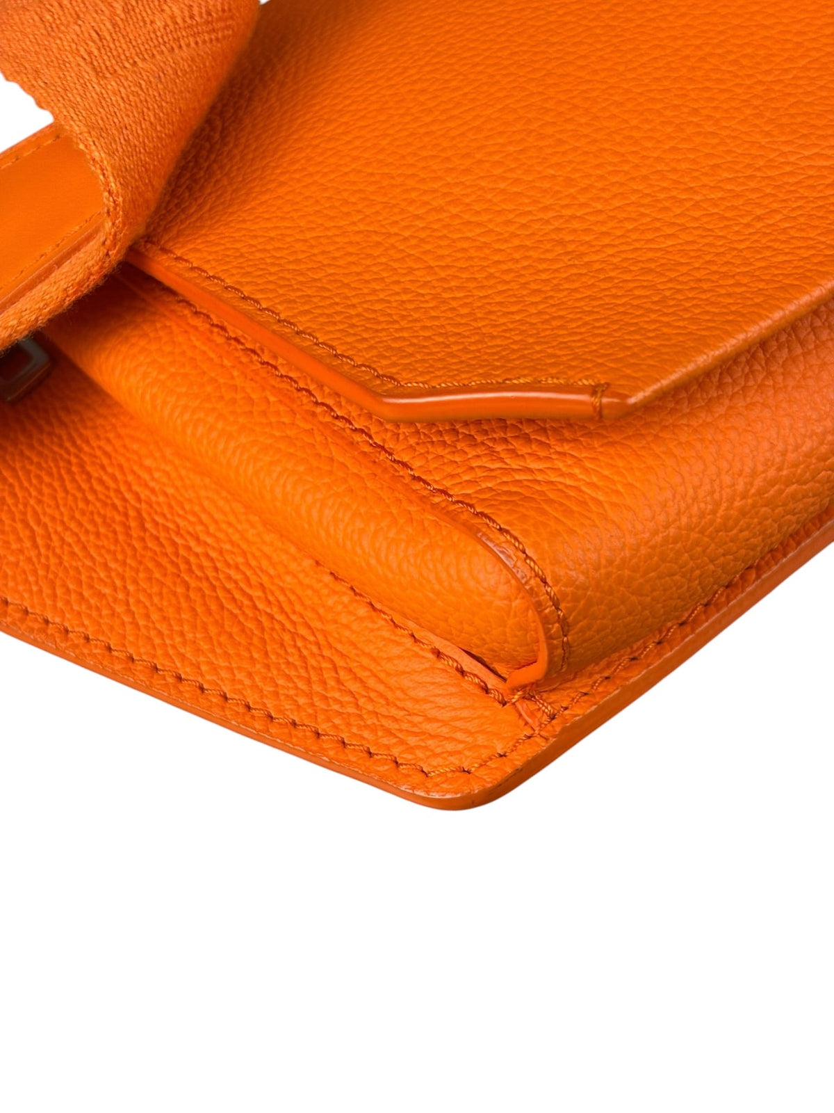 Louis Vuitton Aerogram Takeoff Leather Sling Bag Orange