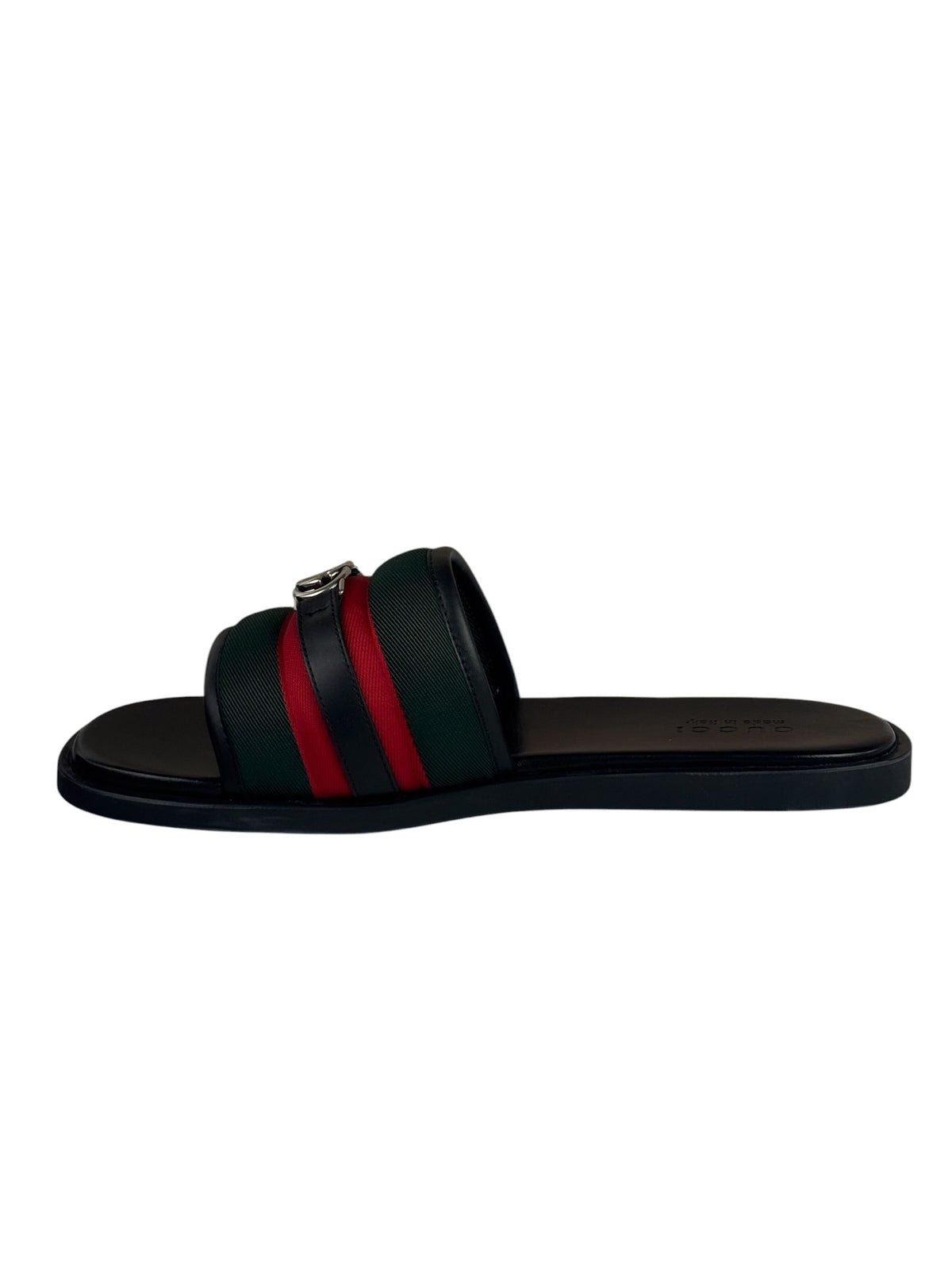 Gucci Interlocking G Sherry Line Leather Sandals