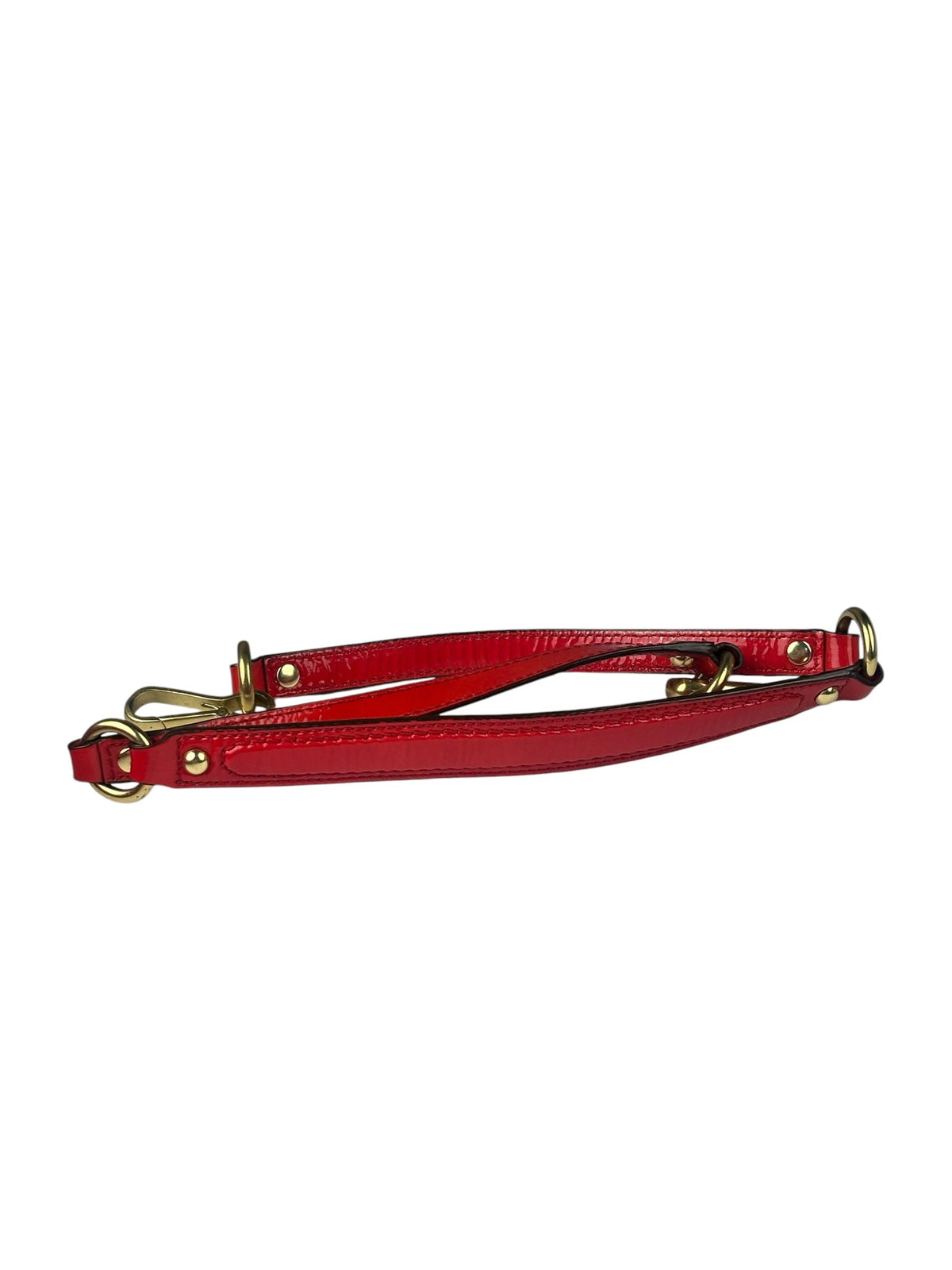 Coach Red Patent Leather Two-Way Bag