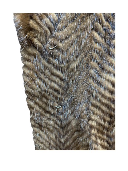 Gifu Mouhi Brown Mink Fur Coat