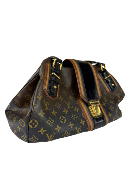 Louis Vuitton Limited Edition Brown/Black  Monogram Mirage Griet Handbag