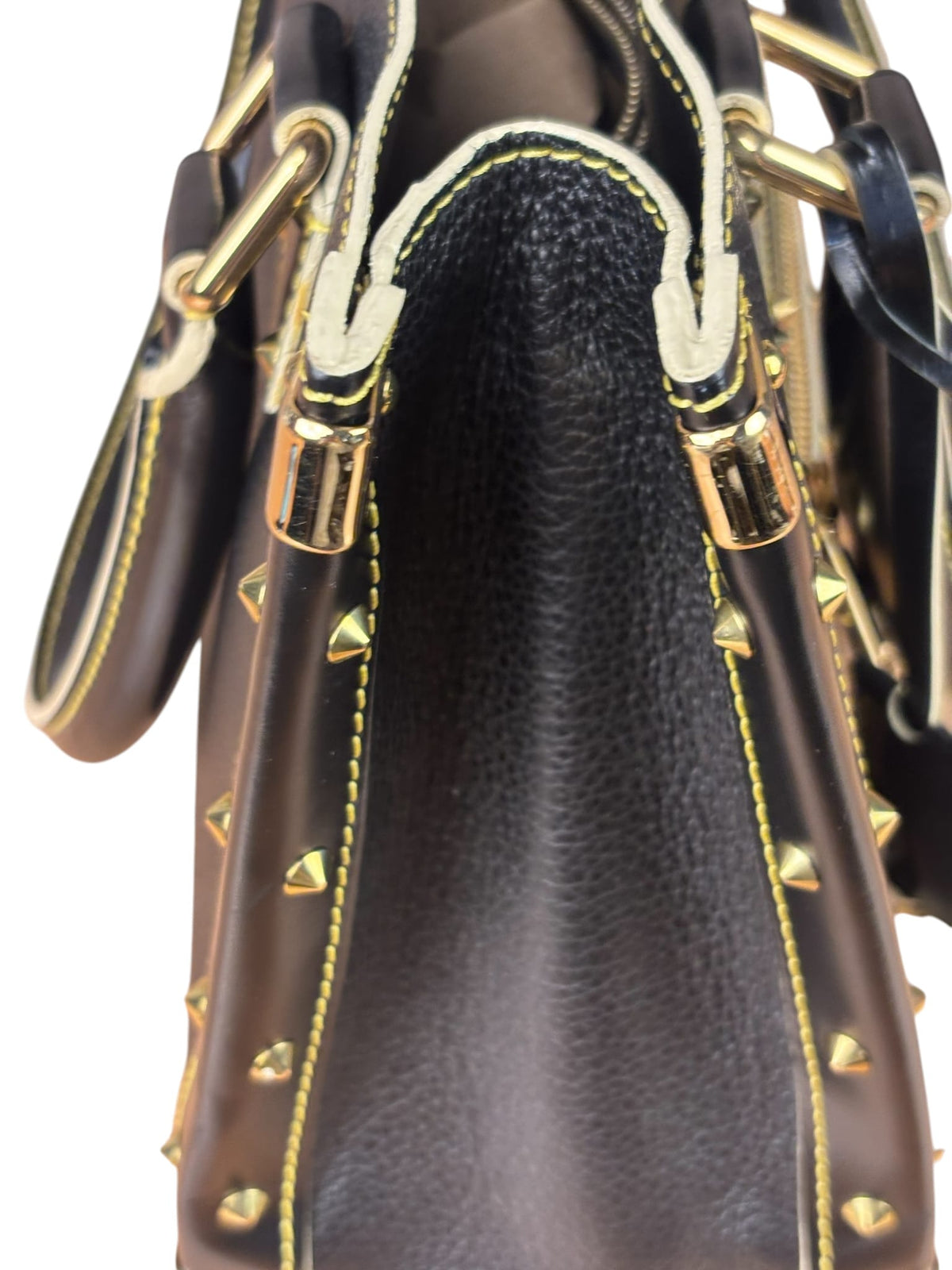 Louis Vuitton Black Goatskin Suhali Le Fabuleux Shoulder Bag