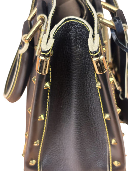 Louis Vuitton Black Goatskin Suhali Le Fabuleux Shoulder Bag