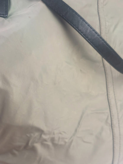 Burberry Geen Nylon/Leather Trim Buckleigh Tote Bag