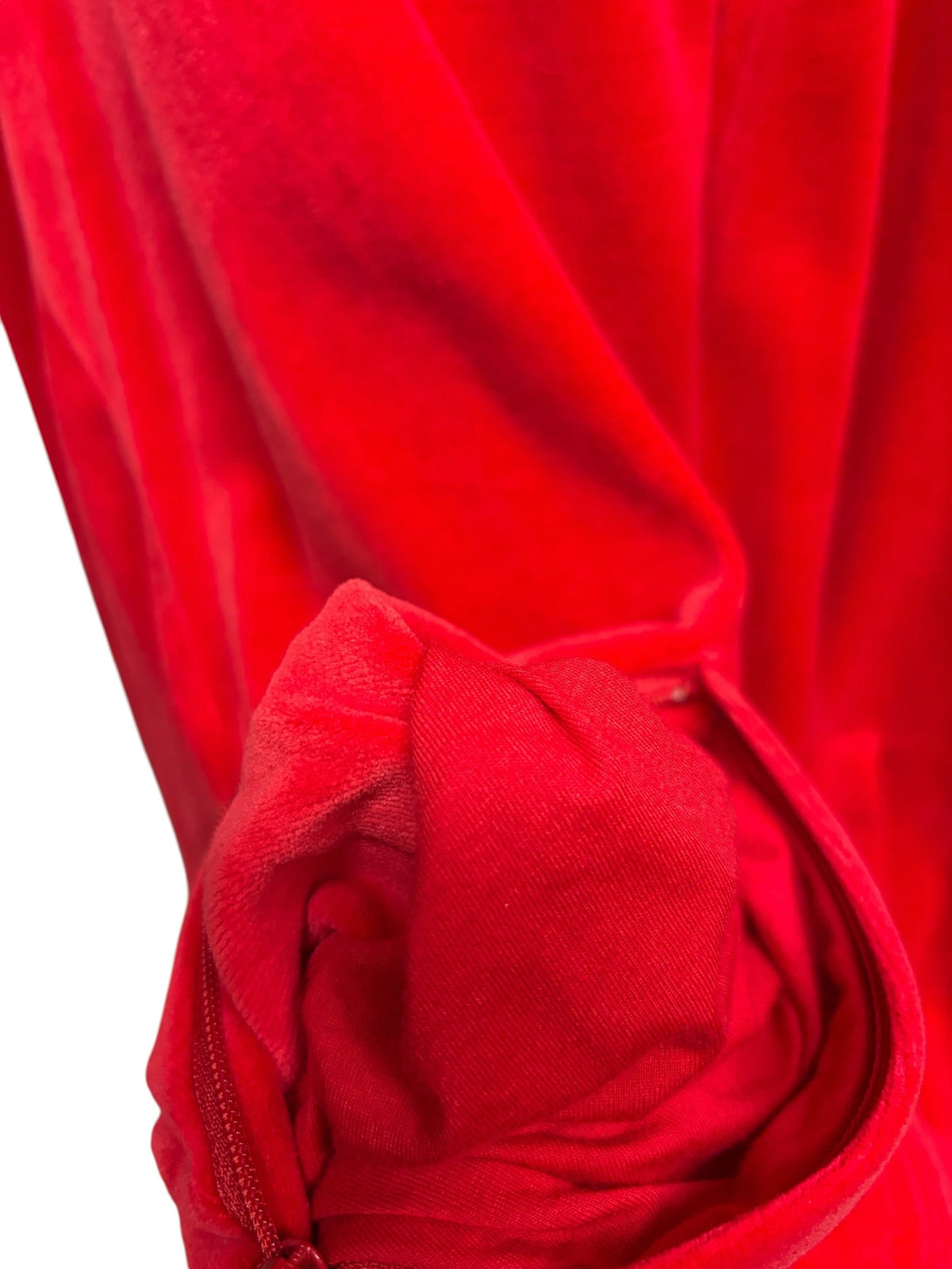 Balenciaga Red Zippy Oversized Jacket