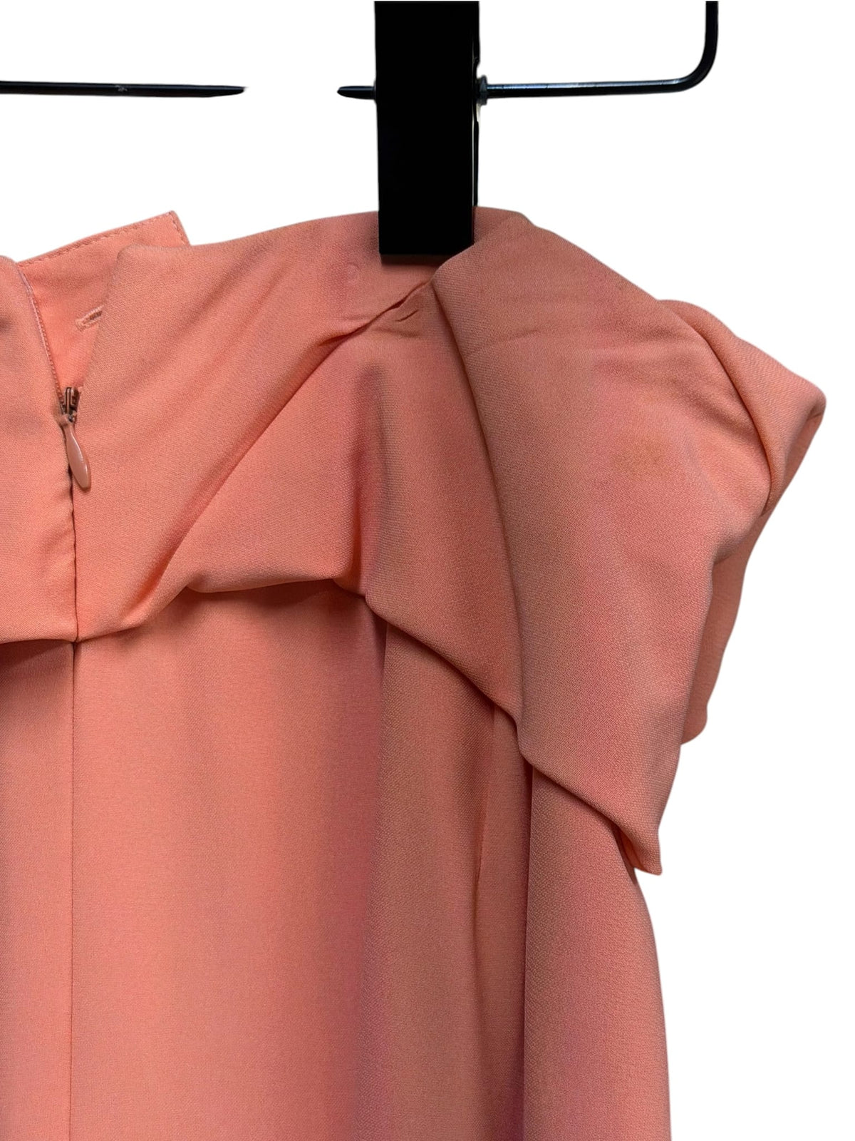 Fendi Salmon-Toned Pleated Vintage Skirt