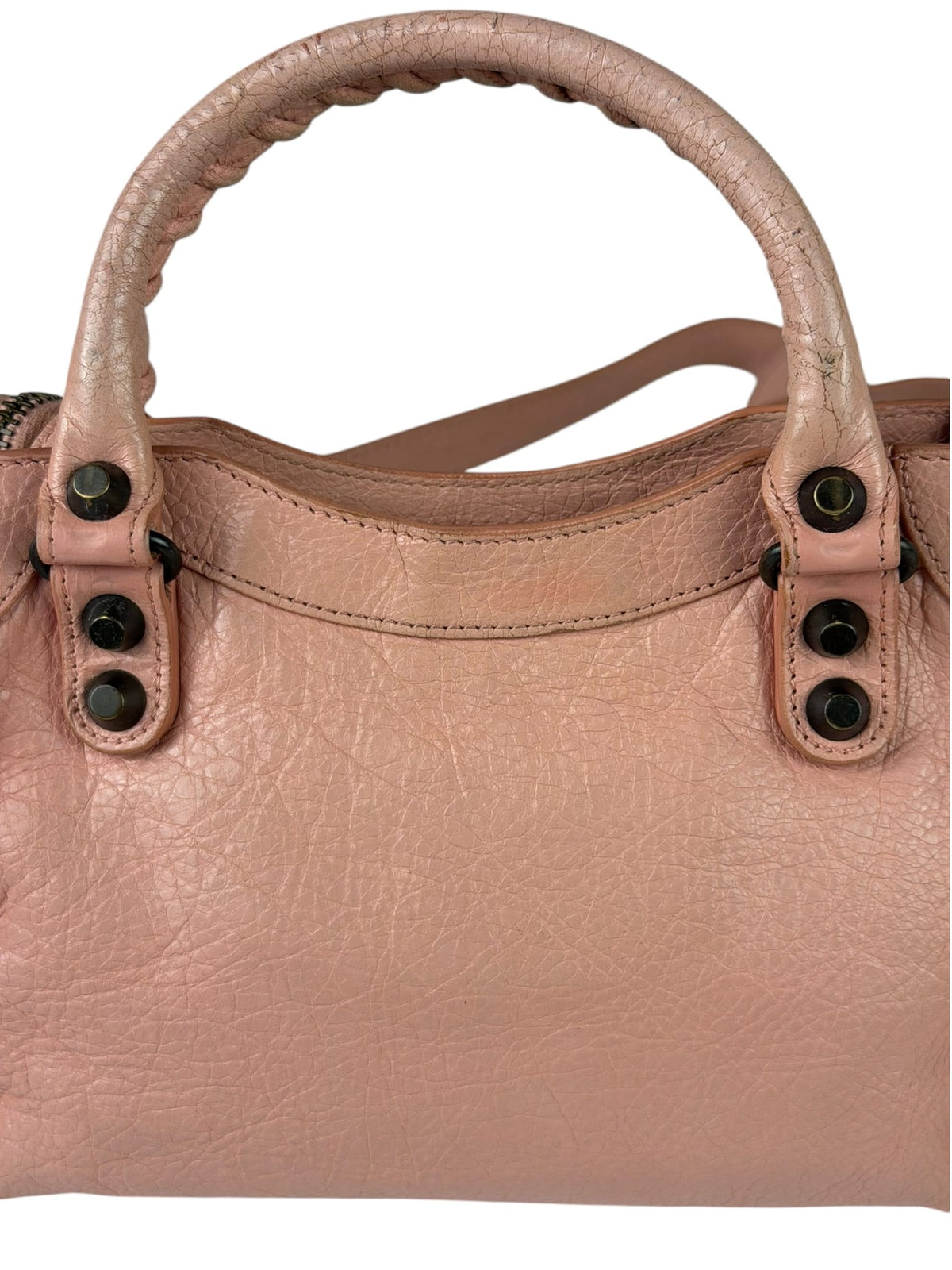 Balenciaga Rose Peach Le City Two-Way Bag