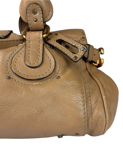 Chloe Brown Leather Paddington Shoulder Bag
